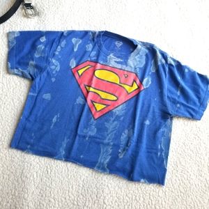 Superman Unisex Crop Top! (Medium)